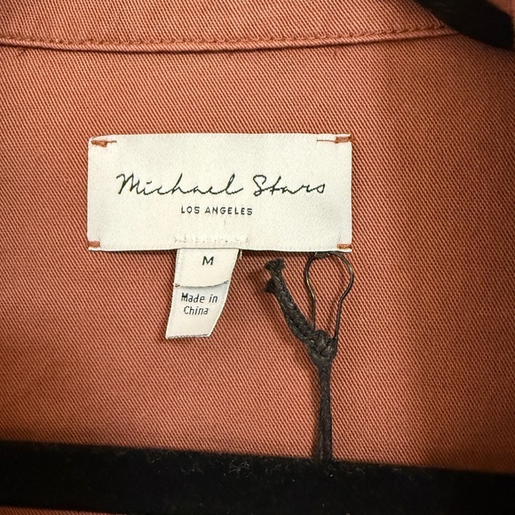 Michael Stars Terracotta Utility Jacket - Picture 4 of 6